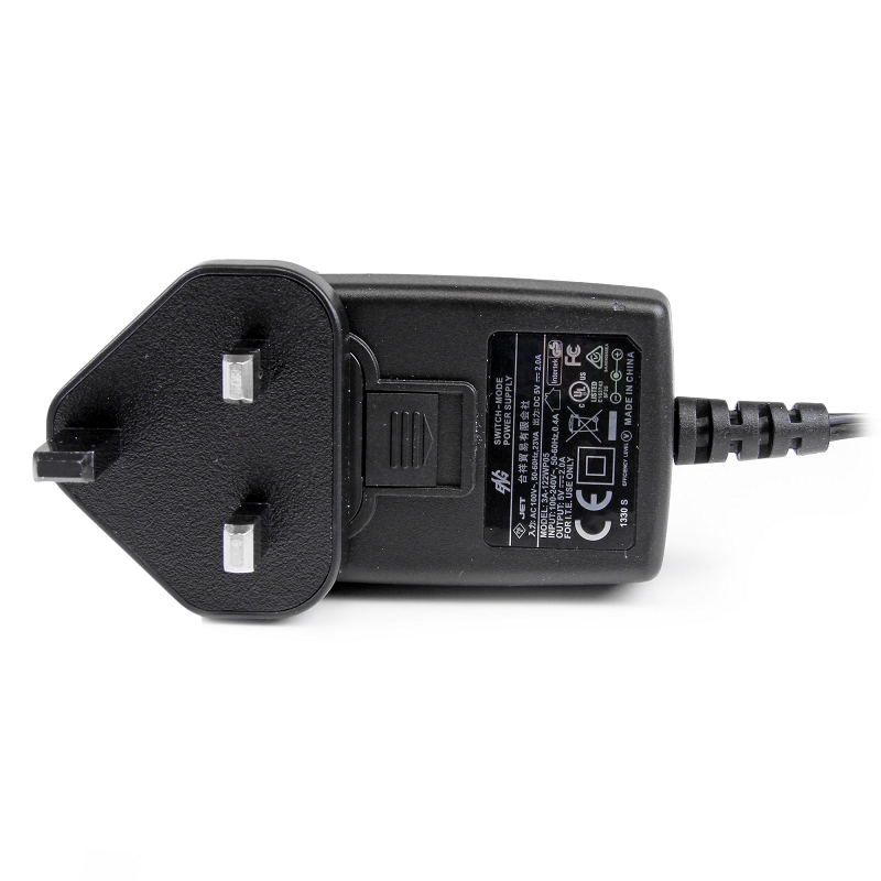 StarTech SVUSBPOWERUK Spare 5V DC UK Power Adapter for SV231USB & SV431USB